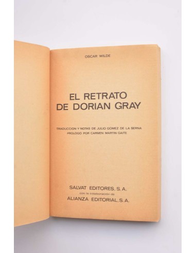 El retrato de Dorian Gray