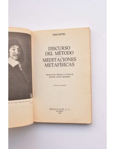 Discurso del método. Meditaciones metafísicas 2