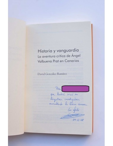 Historia y vanguardia. La aventura crítica de...