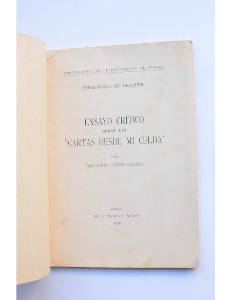 Ensayo crítico sobre Cartas desde mi celda