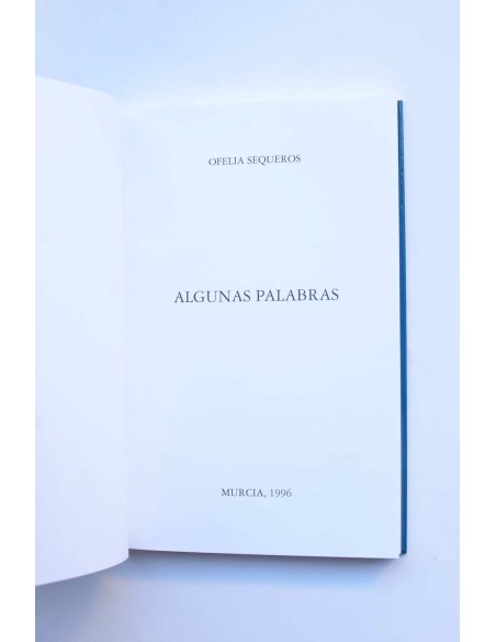 Algunas palabras