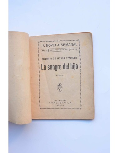 La sangre del hijo