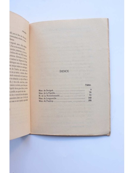 La mujer y el amor en la literatura francesa del siglo XVII