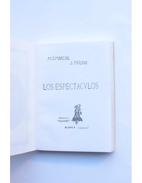 Los espectáculos. Marcial