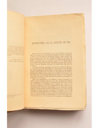 Gramática de la lengua española