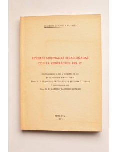 Revistas murcianas relacionadas con la generación del 27