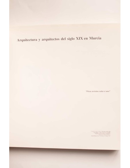 Arquitectura y arquitectos del siglo XIX en Murcia
