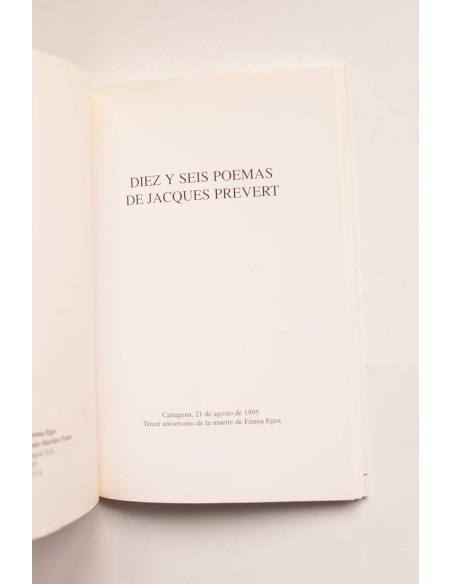 Diez y seis poemas de Jacques Prevert