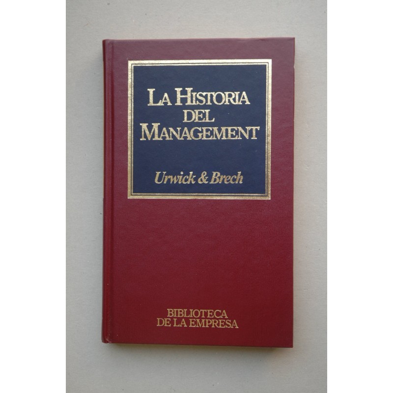 La historia de management