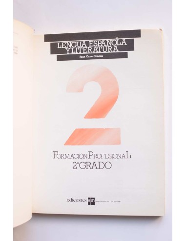 Lengua española y Literatura. Formación...