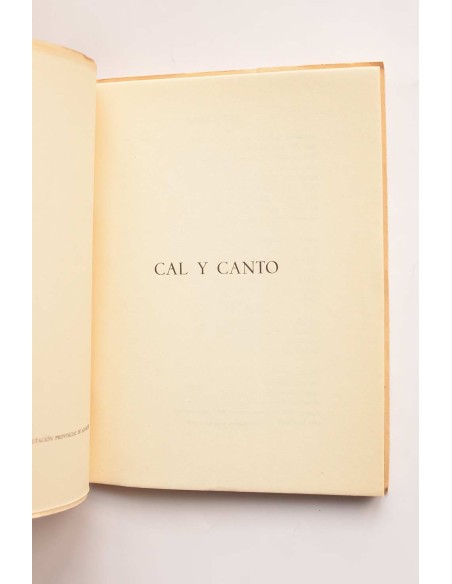 Cal y canto. Revista trimestral. nº 2. Invierno 1960