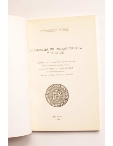 Villamartín, un militar filósofo y escritor