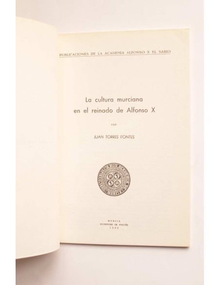 La cultura murciana en el reinado de Alfonso X