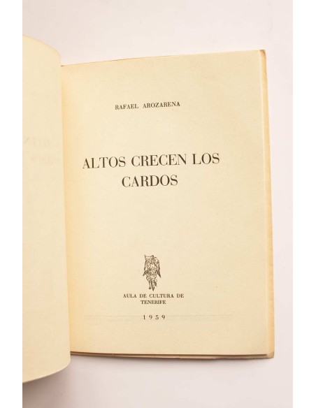 Altos crecen los cardos