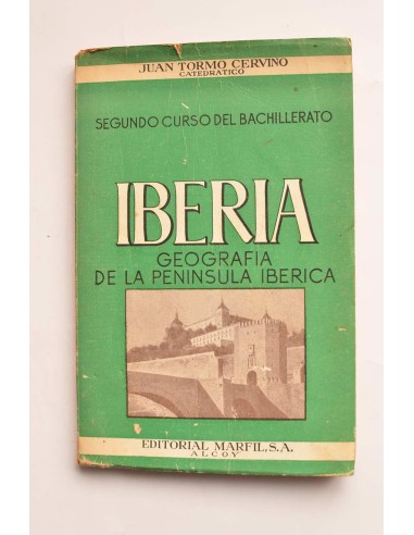 Iberia. Geografía de la península Ibérica. Segundo curso de Bachillerato