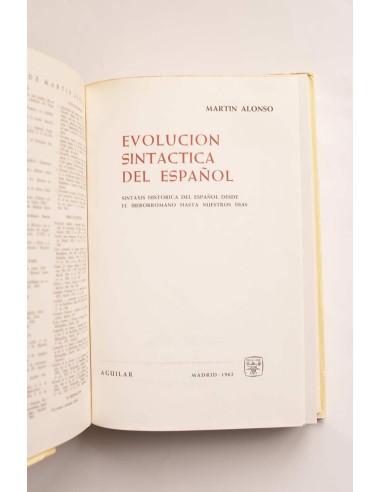 Evolución sintáctica del español