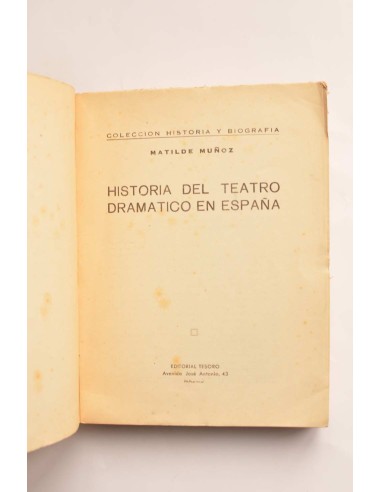 Historia del teatro dramático en España