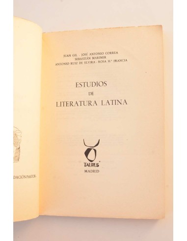 Estudios de literatura latina