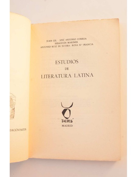Estudios de literatura latina