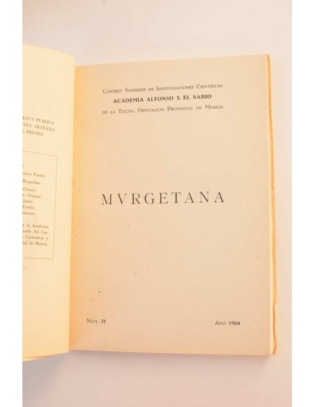 MURGETANA - nº 31, 1969