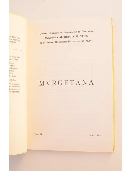 MURGETANA - nº 54, 1978