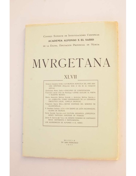 MURGETANA - nº 47, 1977