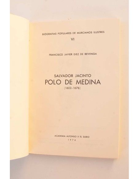 Salvador Jacinto Polo de Medina (1603 - 1676)
