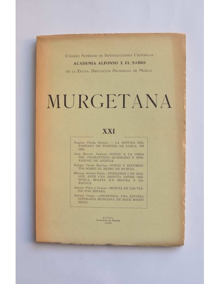 MURGETANA - nº 21, 1963
