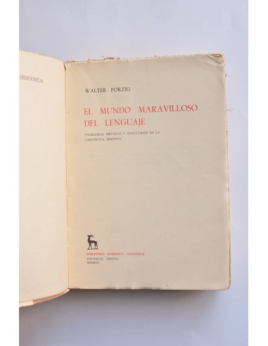 El mundo maravilloso del lenguaje