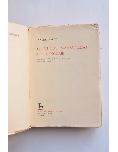 El mundo maravilloso del lenguaje