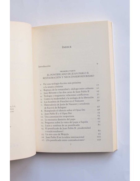 Juan Pablo II y Benedicto XVI. Del neoconservadurismo al integrismo