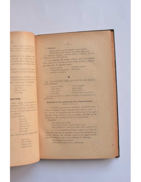 Estudio elemental de gramática histórica de la lengua castellana