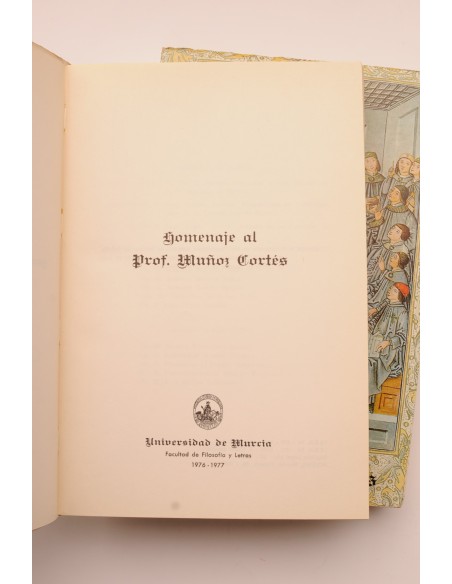 Homenaje al prof. Muñoz Cortés