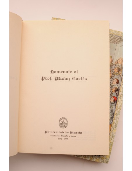 Homenaje al prof. Muñoz Cortés