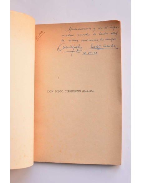 D. Diego Clemencin (1765 - 1834). Ensayo bio-bibliográfico