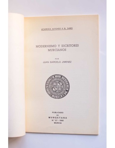 Modernismo y escritores murcianos