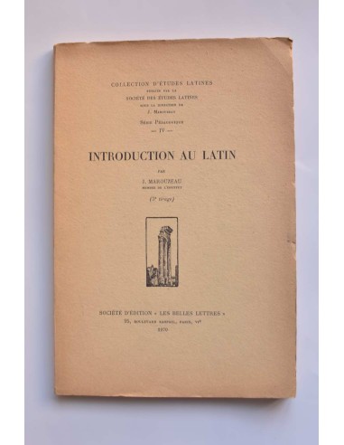 Introduction au latin