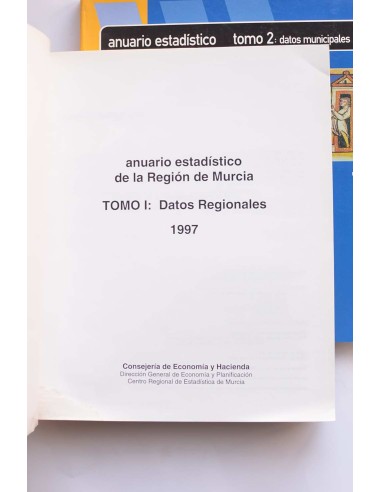 Anuario estadístico de la Región de Murcia....