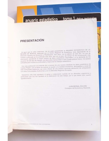 Anuario estadístico de la Región de Murcia....