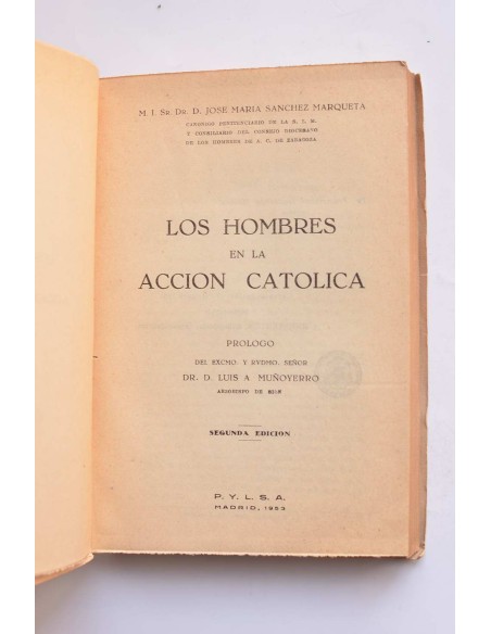 Los hombres en la Acción Católica