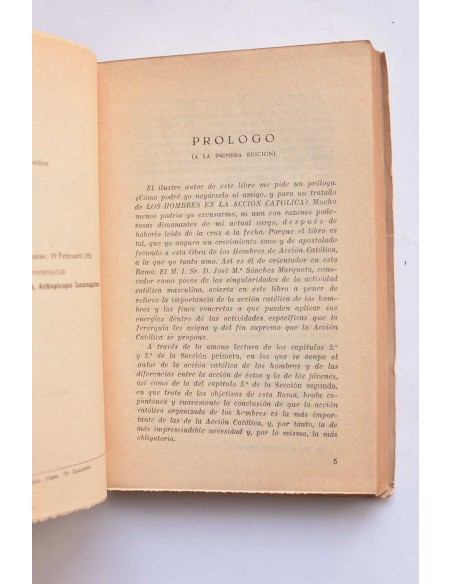 Los hombres en la Acción Católica