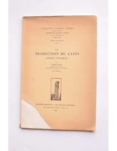 La traduction au latin. Conseils pratiques