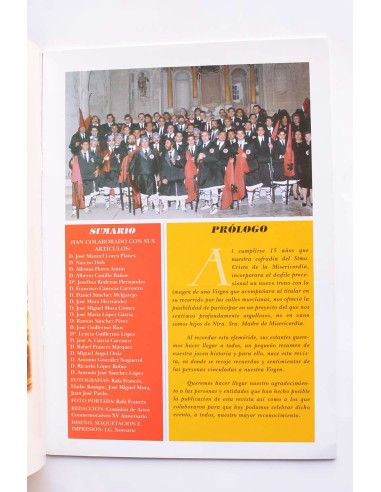 Nuestra Señora de la Misericordia. XV Aniversario