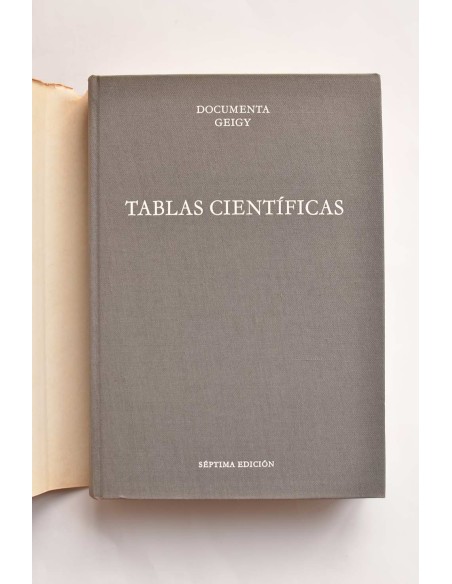 Tablas científicas