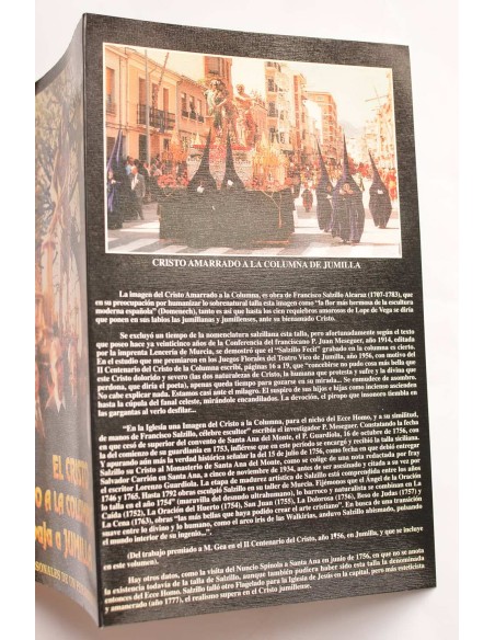 El Cristo amarrado a la columna baja a Jumilla