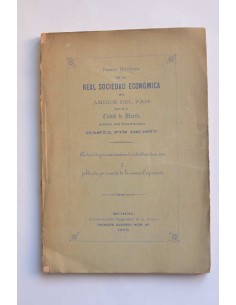 Reseña histórica de la Real Sociedad Económica de  Amigos...
