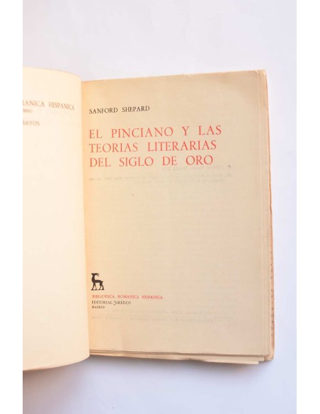 El Pinciano y las teorías literarias del Siglo de Oro