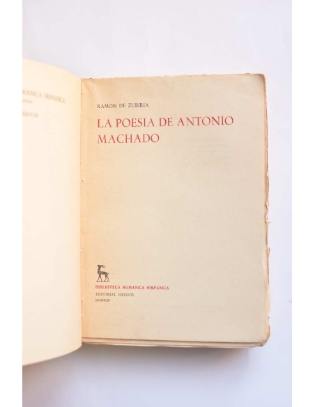 La poesía de Antonio Machado