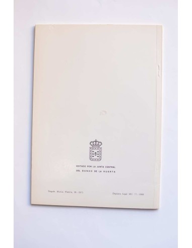 Bando de la Huerta. Fiestas de Primavera. 1971