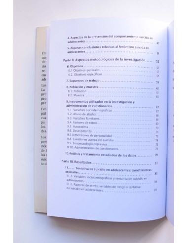 El suicidio en adolescentes